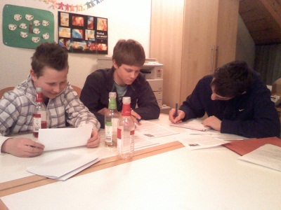 Tobias, Lucas und David