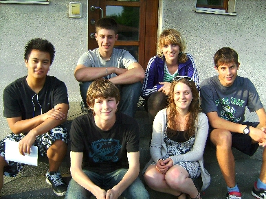 Kevin, Tobias, Clara, Marvin, Dominik, Anna-Katharina